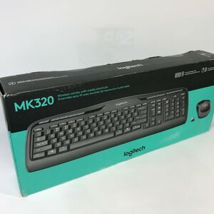 Logitech MK320 Wireless Keyboard Mouse Combo Never Used; OPEN BOX